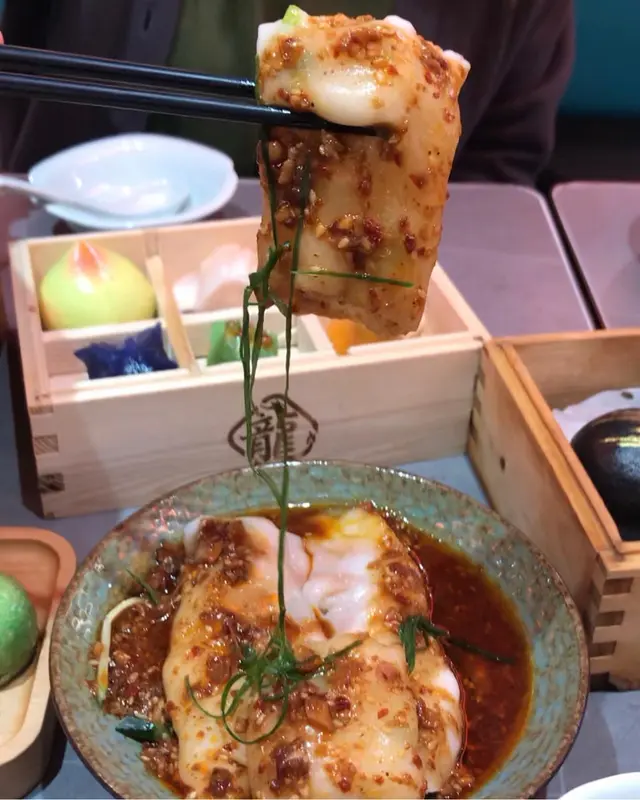 口水汁龍利魚腸粉