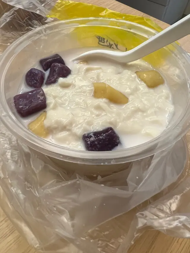 豆乳豆腐花+芋圓