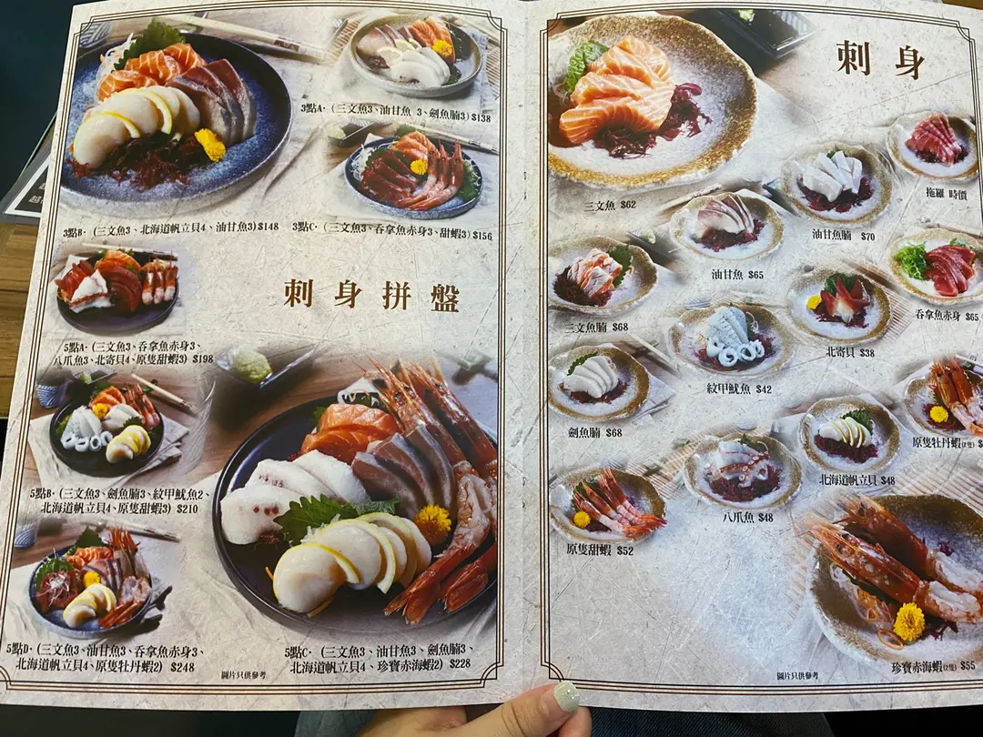 Y.J.K Food & Beverage's Menu Korean Sushi/Sashimi Izakaya in Yuen