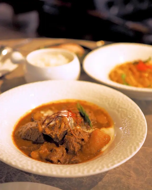 慢煮和牛面頰 配 瑪莎文咖喱汁