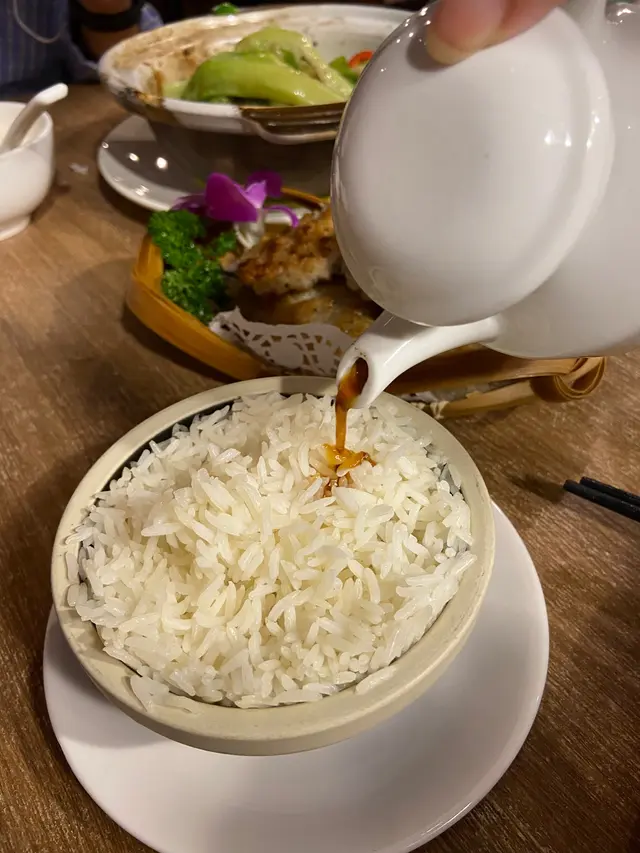 豬油撈飯