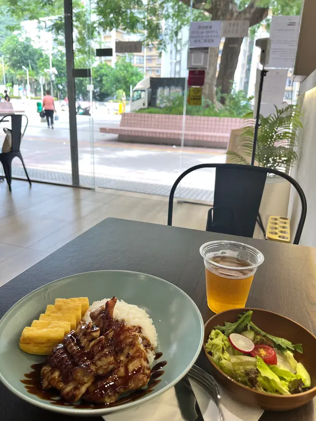 照燒雞扒、厚燒玉子