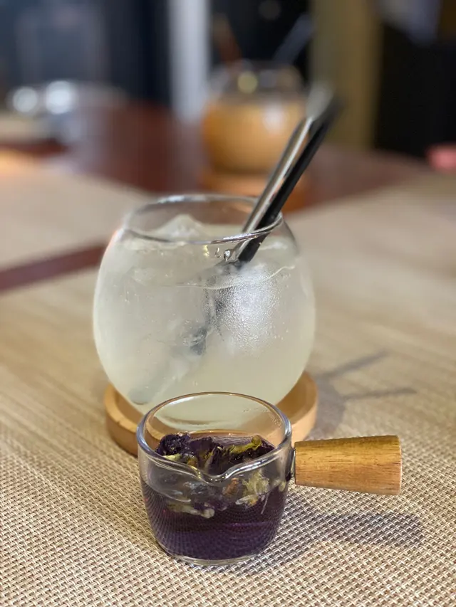 蝶豆花檸檬梳打