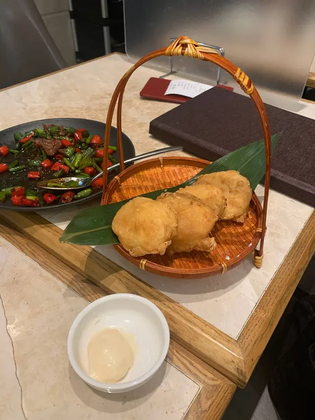 🍤香炸蝦膠藕餅