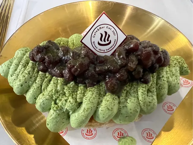 帶非常香濃的抹茶及紅豆味