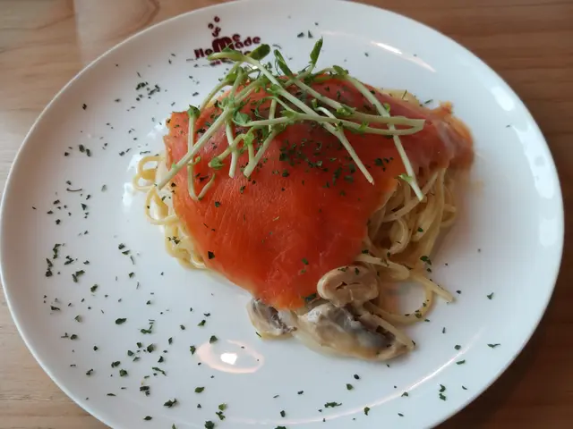 忌廉煙三文魚意粉