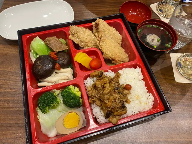 鹽酥雞翼魯肉便當