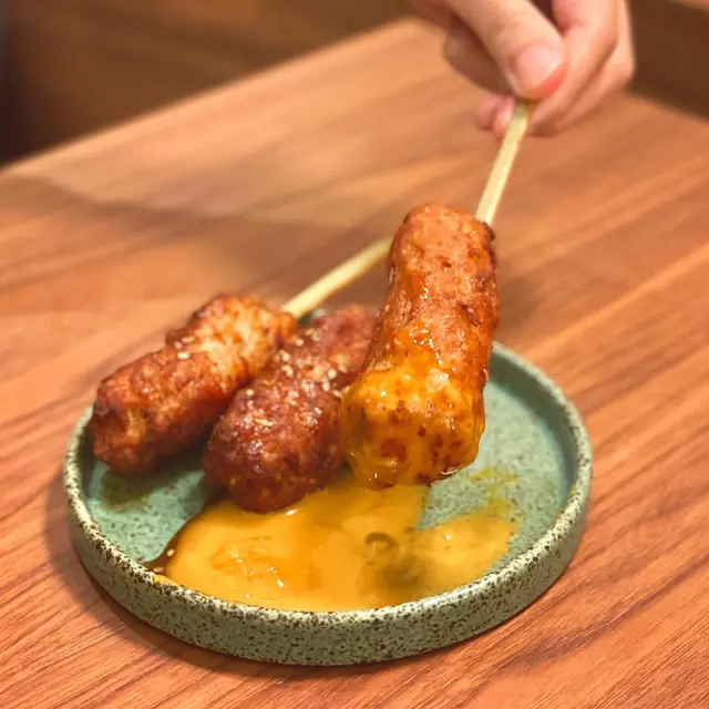 月見雞肉棒串