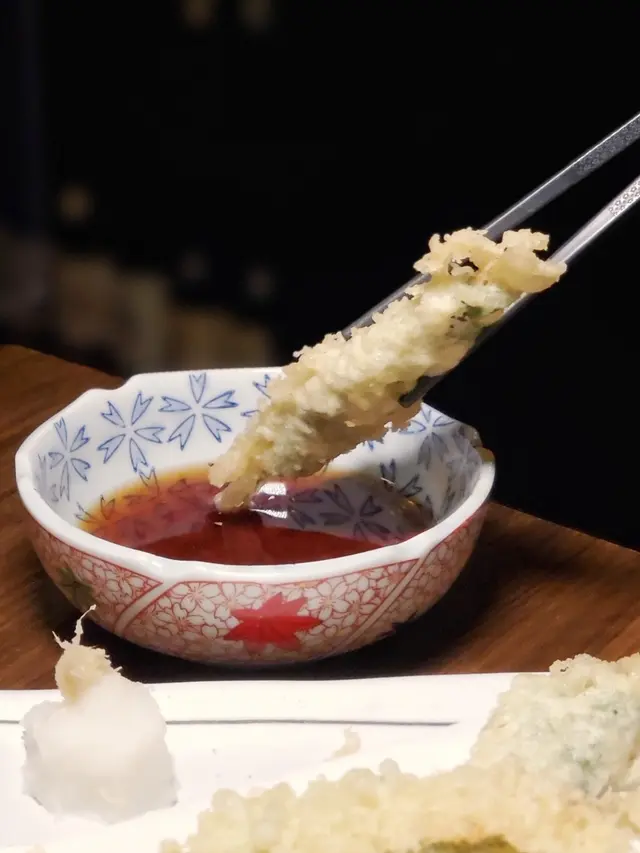 紫蘇梅醬沙咀魚天婦羅