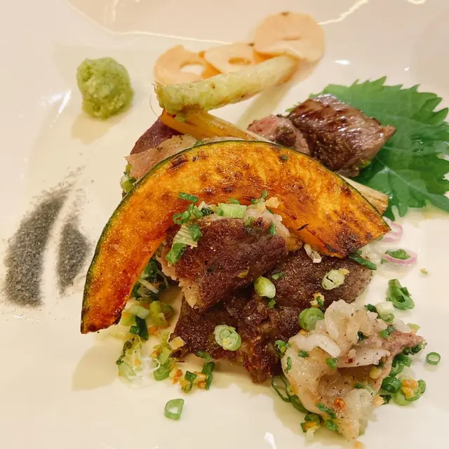 厚燒加薄燒日本和牛