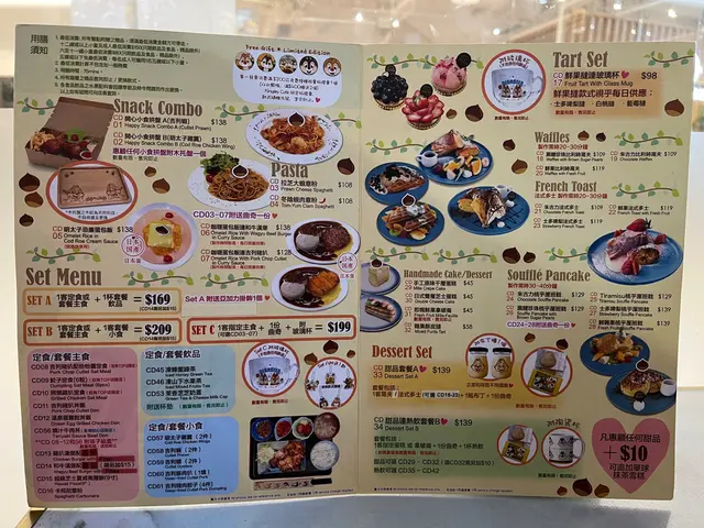 以Cafe及甜品店來說選擇很多