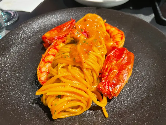 手做意大利幼麵配西班牙紅蝦