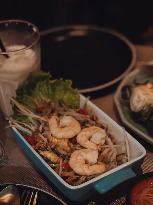 青木瓜鮮蝦沙律