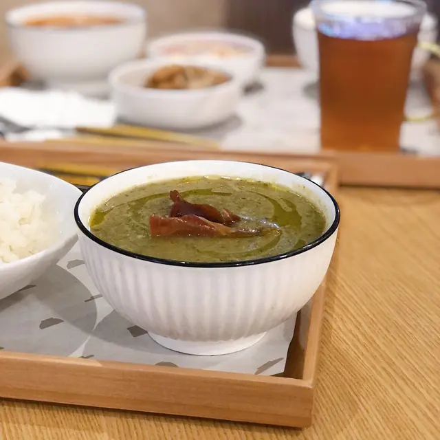 花菜巴馬火腿濃湯