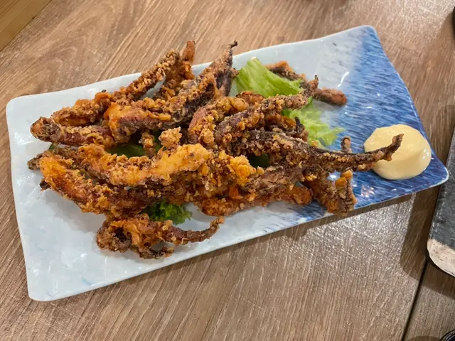 炸尤魚鬚
