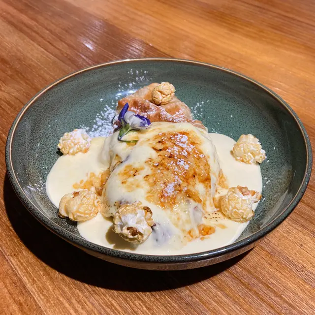 焦糖燉蛋千層窩夫酥