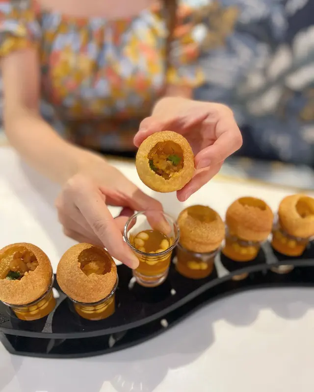 香料水醬酥炸球