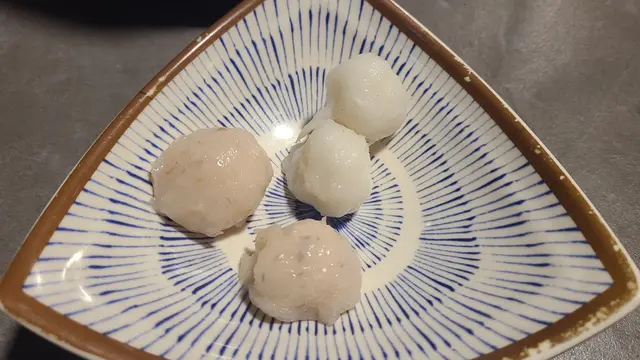 潮汕蝦丸，墨魚丸，