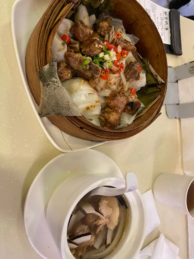 籠仔蒸排骨陳村粉