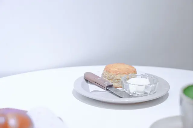 招牌原味小麥司康配自家製馬斯卡彭忌廉