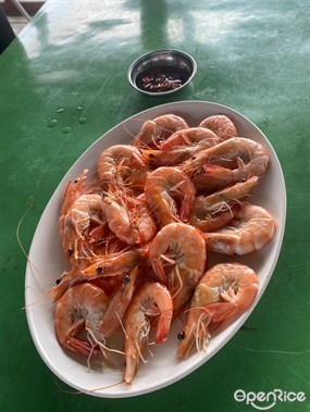 白灼蝦 (細)  - 大埔的水中天休閒釣魚會