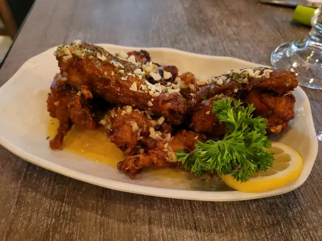 蜂蜜豉油香蒜脆雞