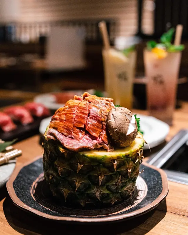 菠蘿漬鑽石和牛胸腹肉