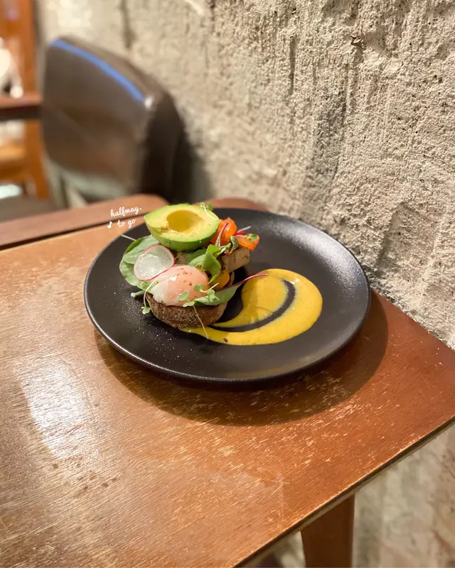 Avocado  Smoked  Salmon  Onsen  Egg  Sourdough