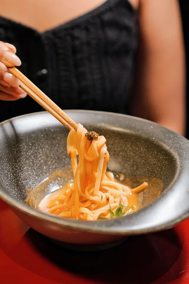 龍蝦汁稻庭烏冬