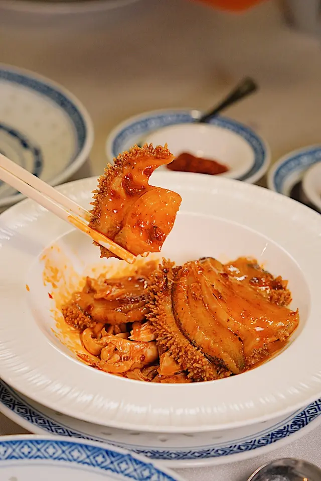 麻辣鮑魚手撕雞