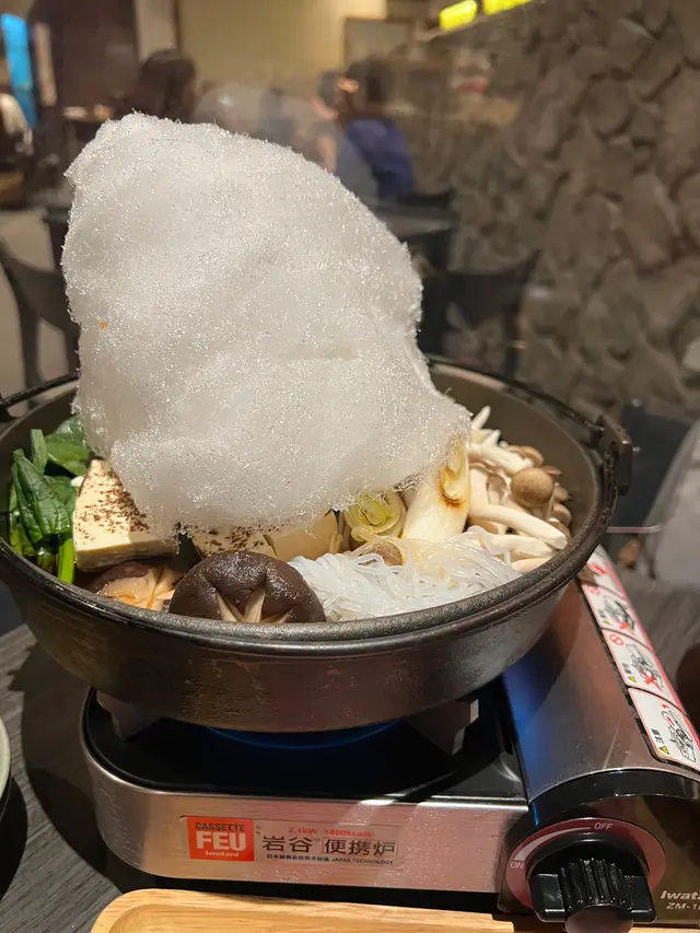加$40配棉花糖，令壽喜燒更甜美