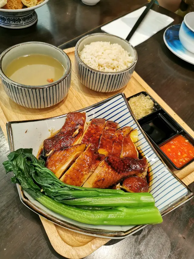 新加坡古法黑豉油雞飯