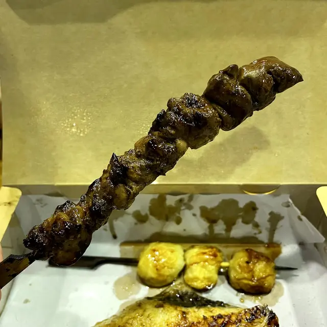 日本雞肝串