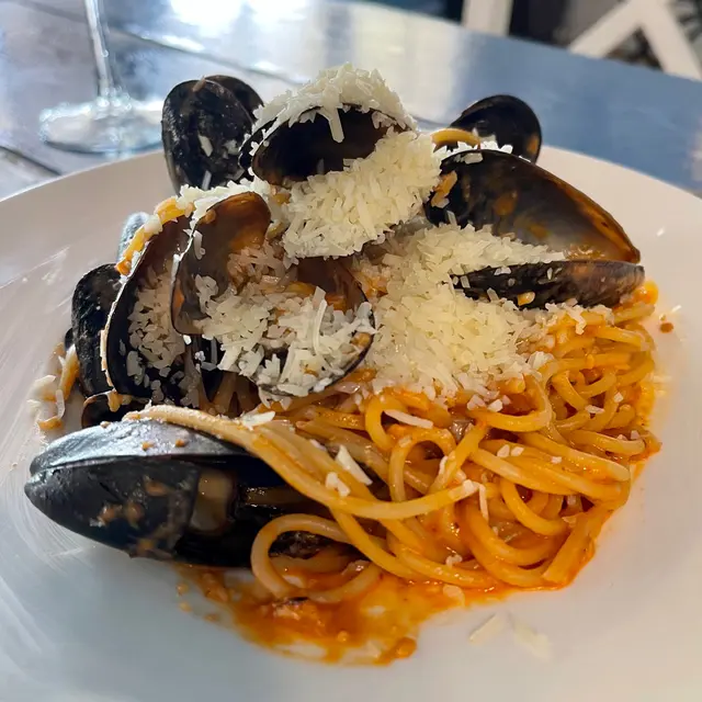 意式茄汁青口意粉Mussel Spaghetti