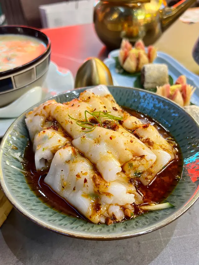 口水龍脷魚腸粉