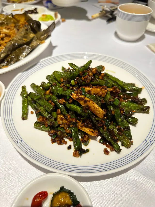 乾煸竹筍四季豆