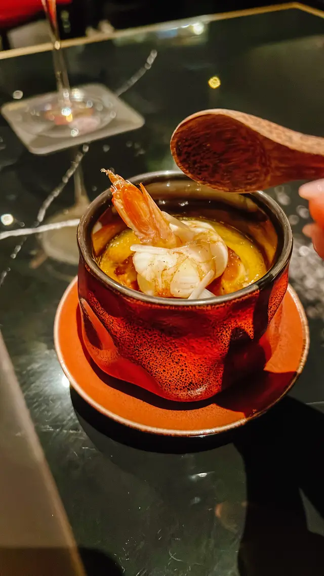 法國鵝肝赤海老茶碗蒸