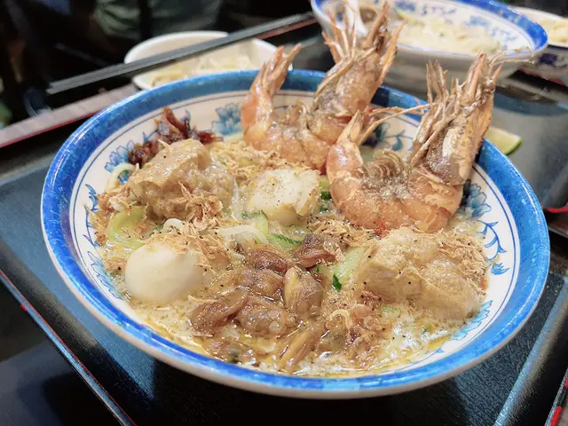 虎蝦帆立貝無味精三重香蝦叻沙湯摻摻