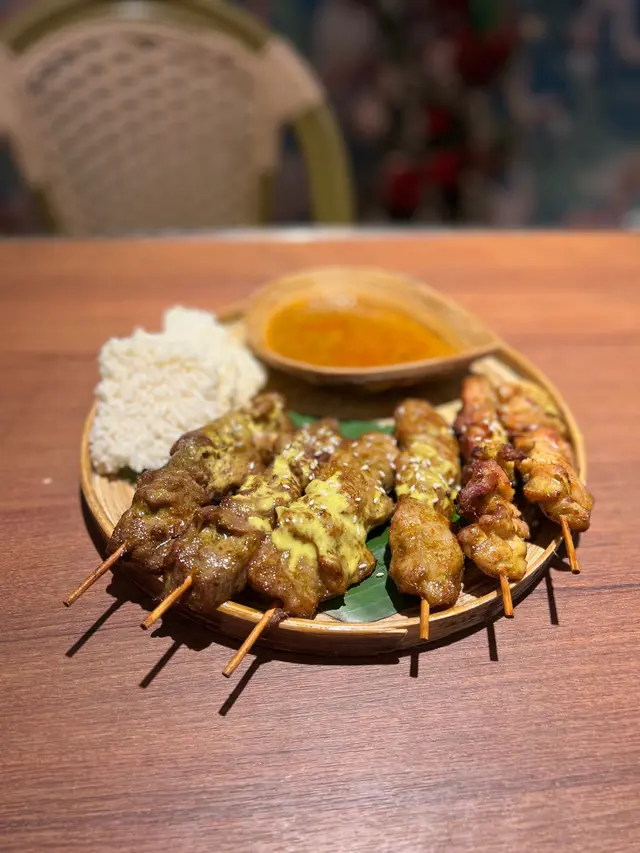 泰式沙嗲串燒拼盤