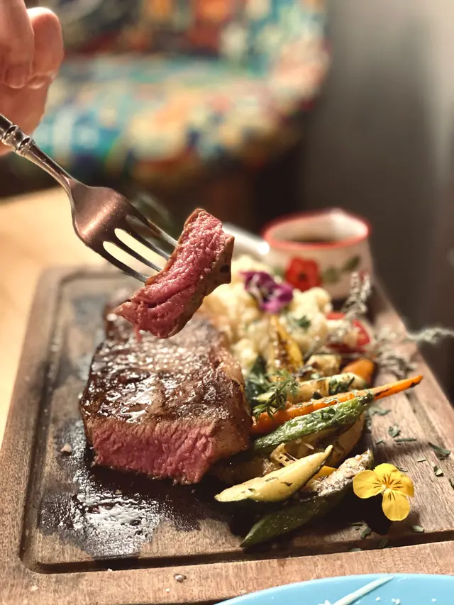 香煎美國安格斯牛腹心扒