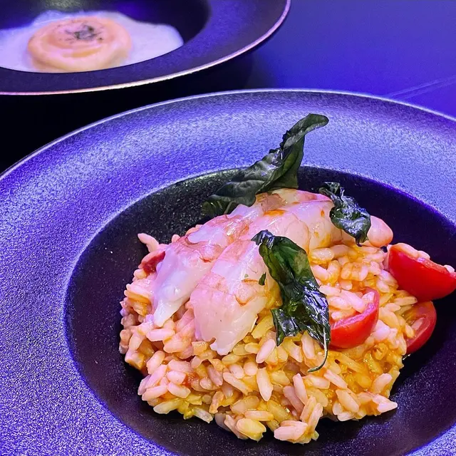 西班牙半熟紅蝦飯
