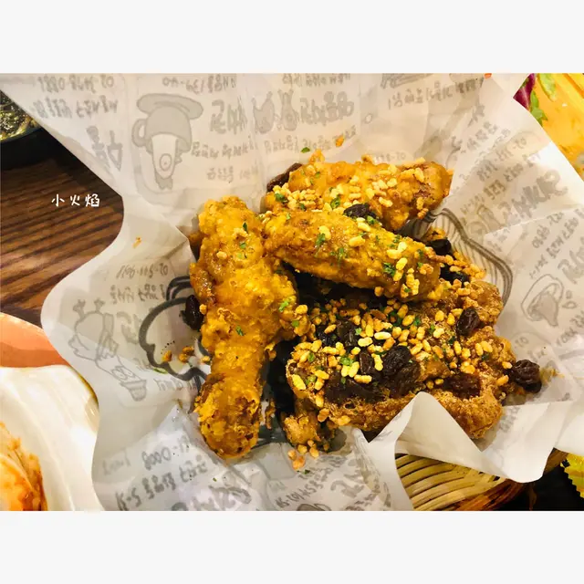 蜂蜜提子脆米炸雞