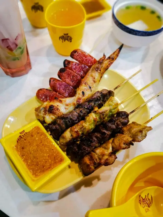 泰式沙嗲串燒拼盤