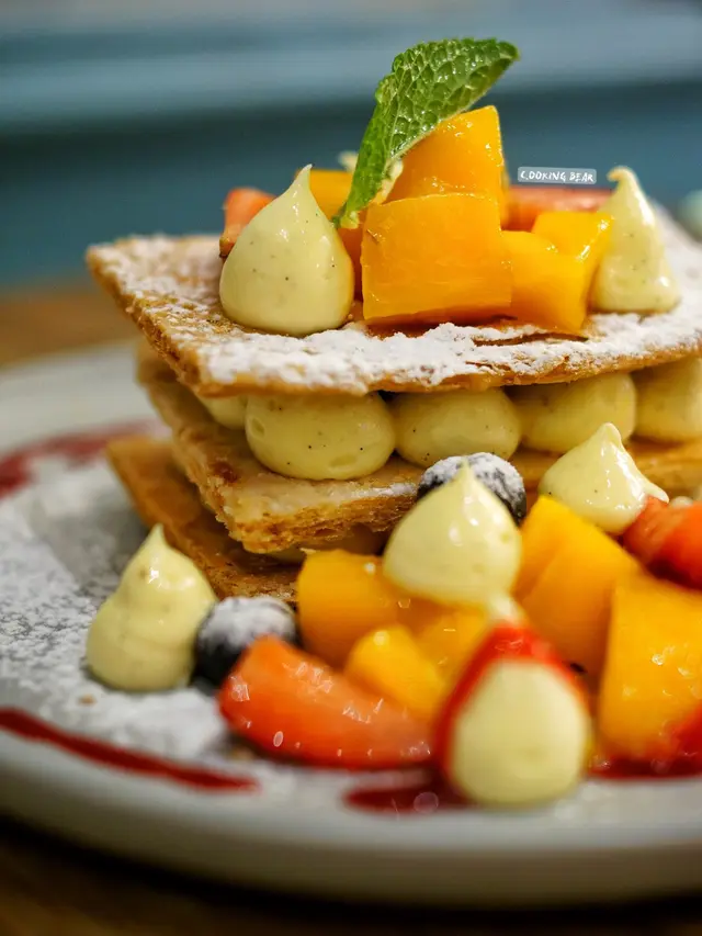 酥皮芒果拿破崙