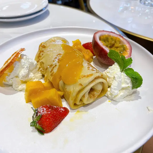 芒果熱情果忌廉班戟卷