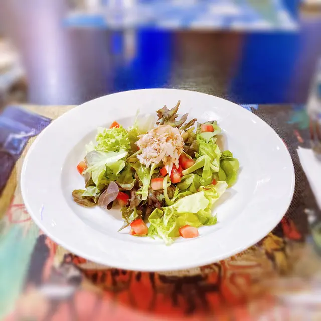 挪威雪蟹田園沙律