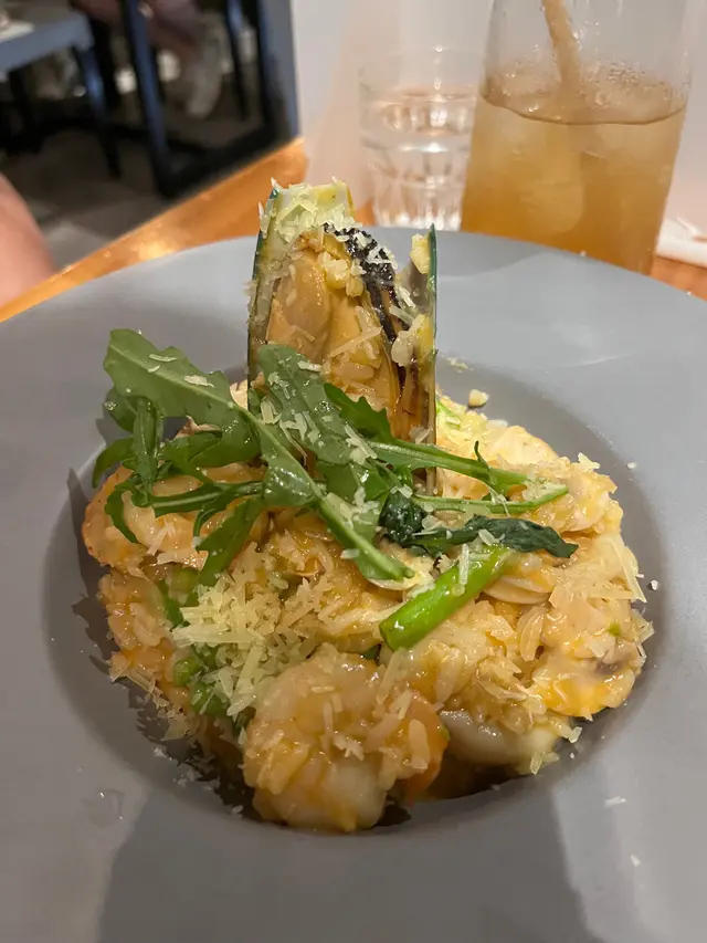 龍蝦汁海鮮意大利飯