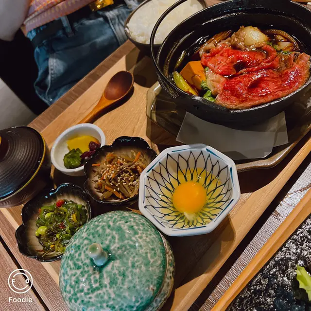 A4和牛壽喜燒定食