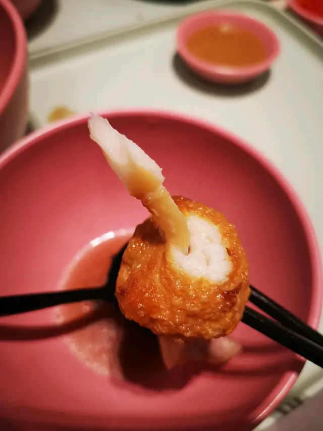 炸物拼盤--花枝丸