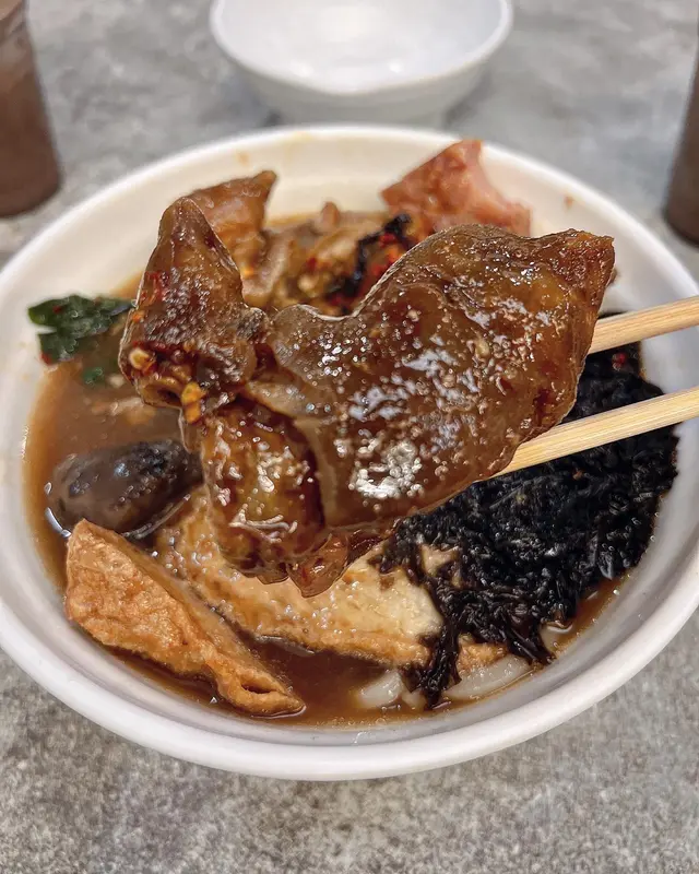 原骨湯底車仔麵